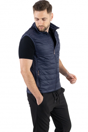 VESTE - Vesta slim fit usoara bleumarin subtire