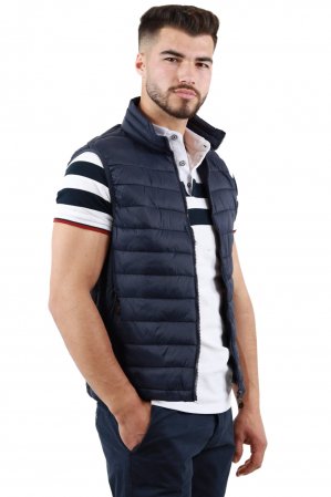 VESTE - Vesta barbati usoara bleumarin
