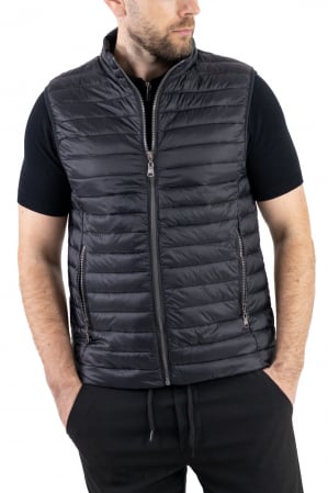 Vesta regular fit usoara neagra subtire [6]