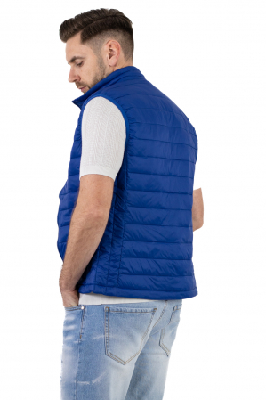 Vesta slim fit usoara albastra subtire [4]